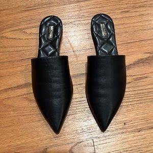 Michael Kors Leather Pointed Toe Mules